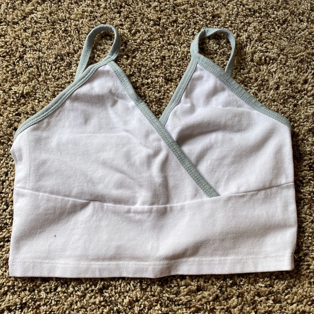 Blue and white Amara tank brand new